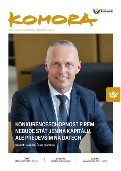 Obálka časopisu Komora, číslo 9/2026